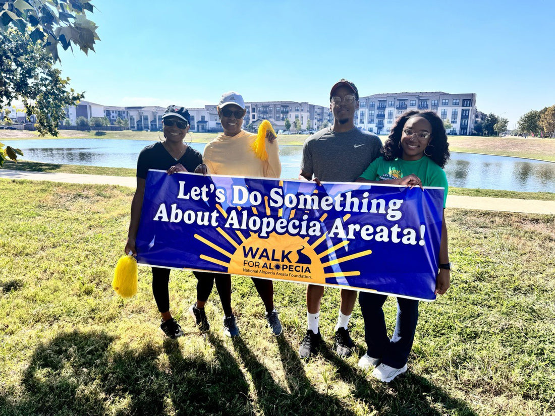 Walking for Awareness: Hair At Nine Joins the NAAF Walk for Alopecia in Houston