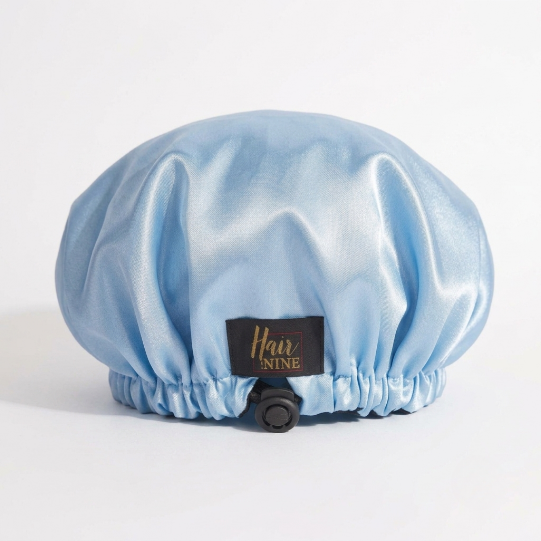 Double-layered Satin Bonnet w/ adjustable band
