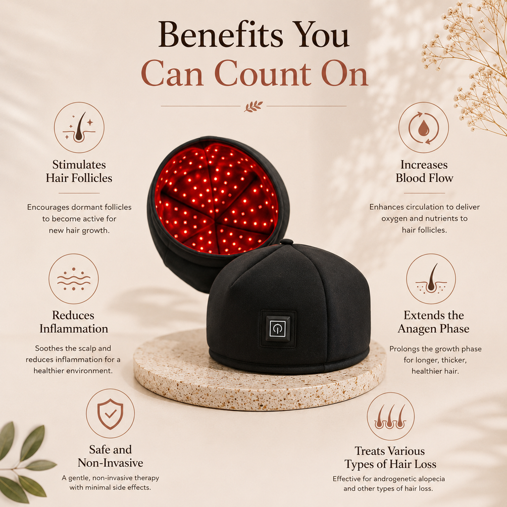 Red Light Therapy Cap