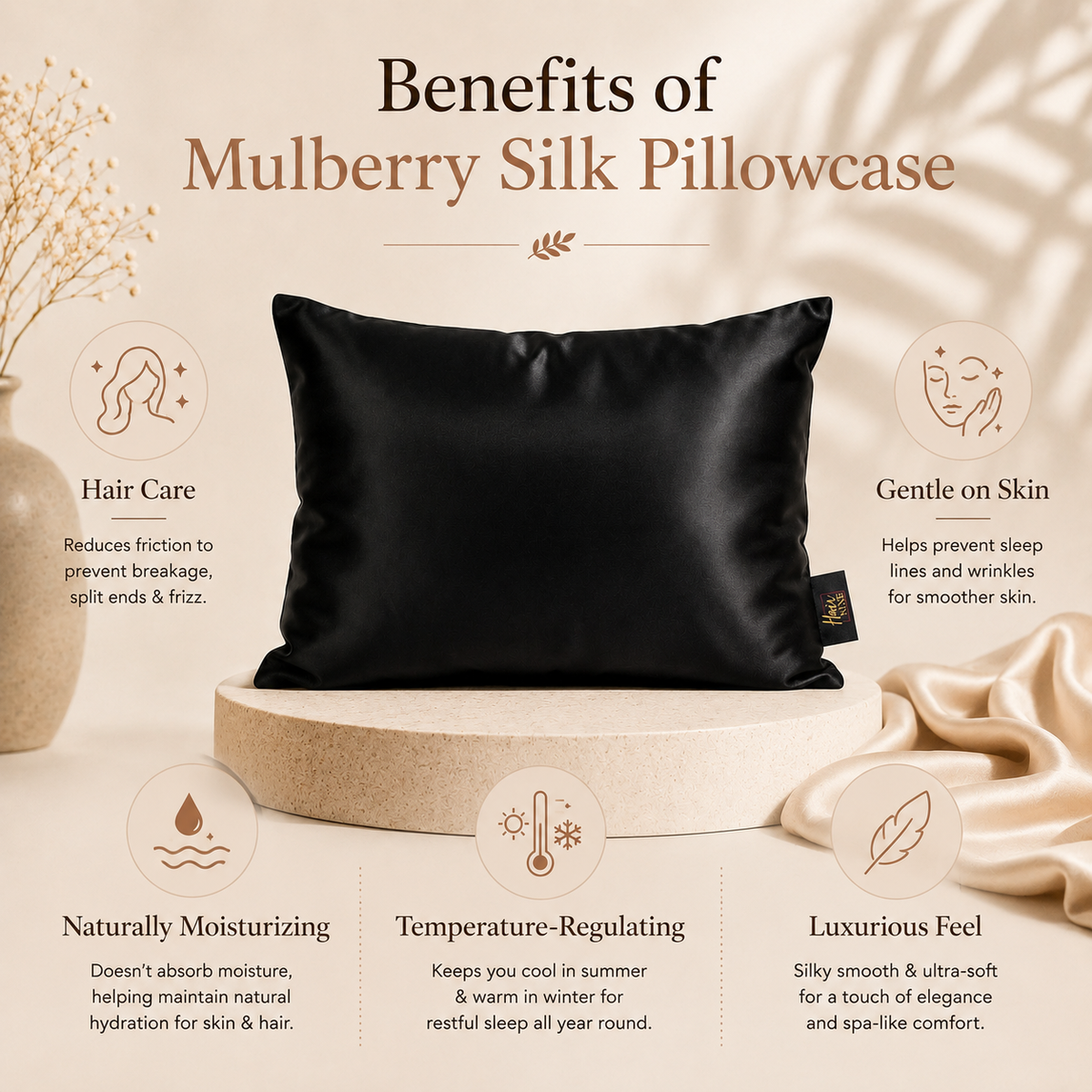 Mulberry Silk Pillowcase
