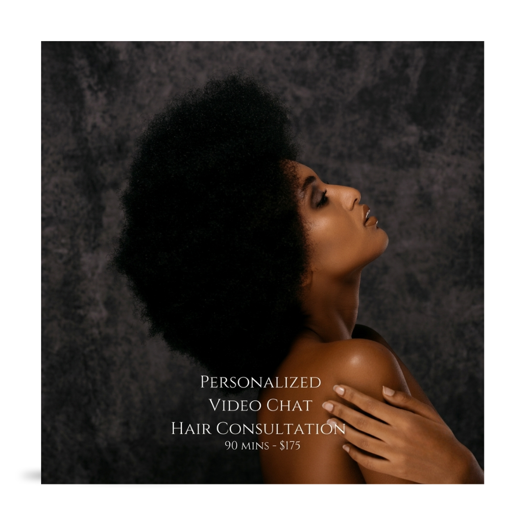 Personalized Video Chat Hair Growth Consultation & Routine