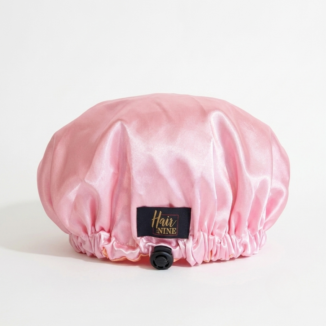 Double-layered Satin Bonnet w/ adjustable band