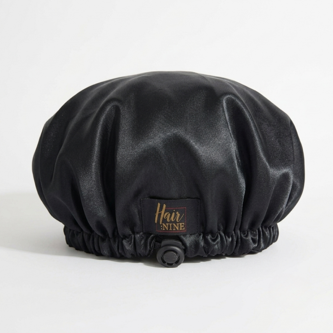 Double-layered Satin Bonnet w/ adjustable band