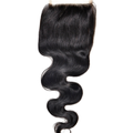 Body wave transparent closure 4x4