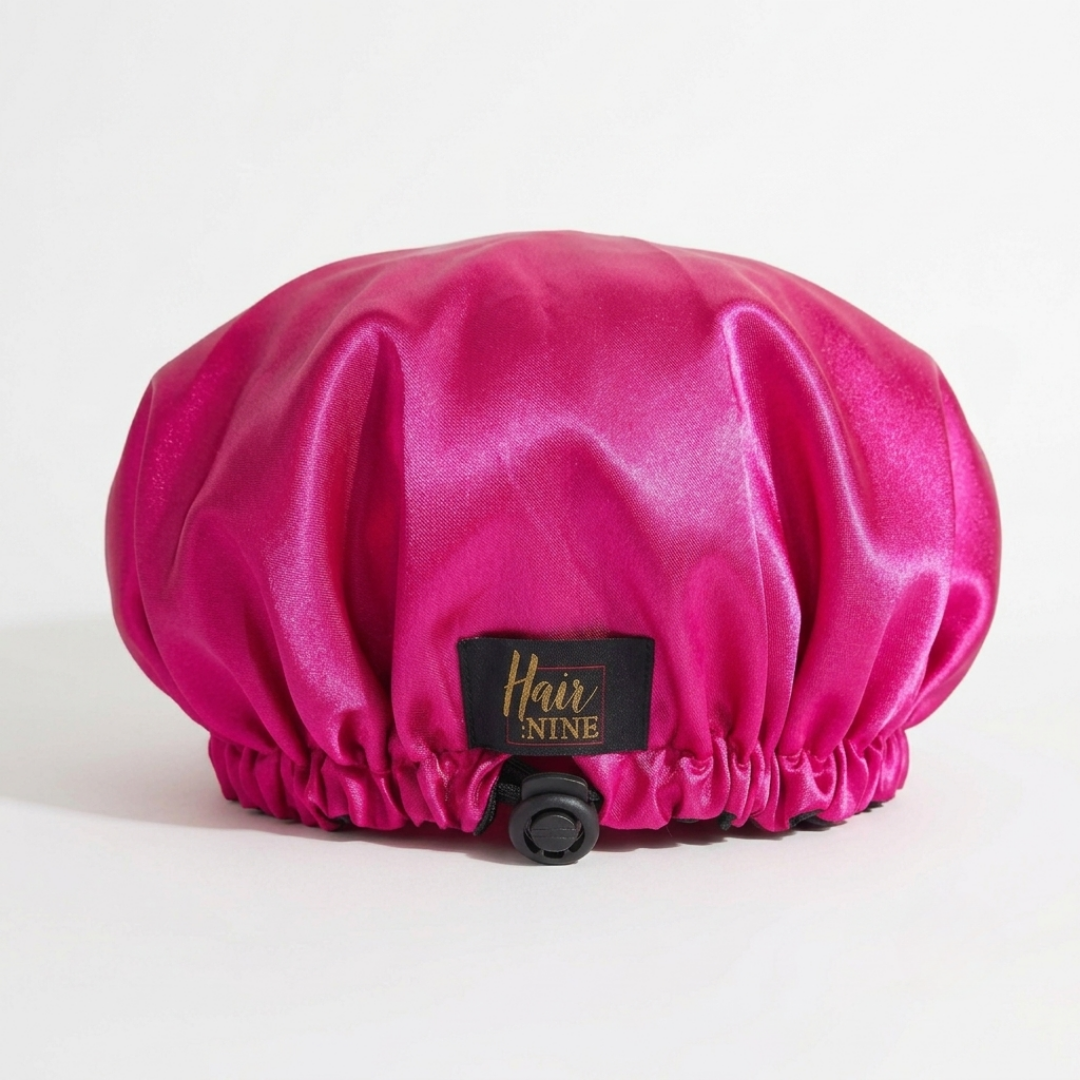Double-layered Satin Bonnet w/ adjustable band