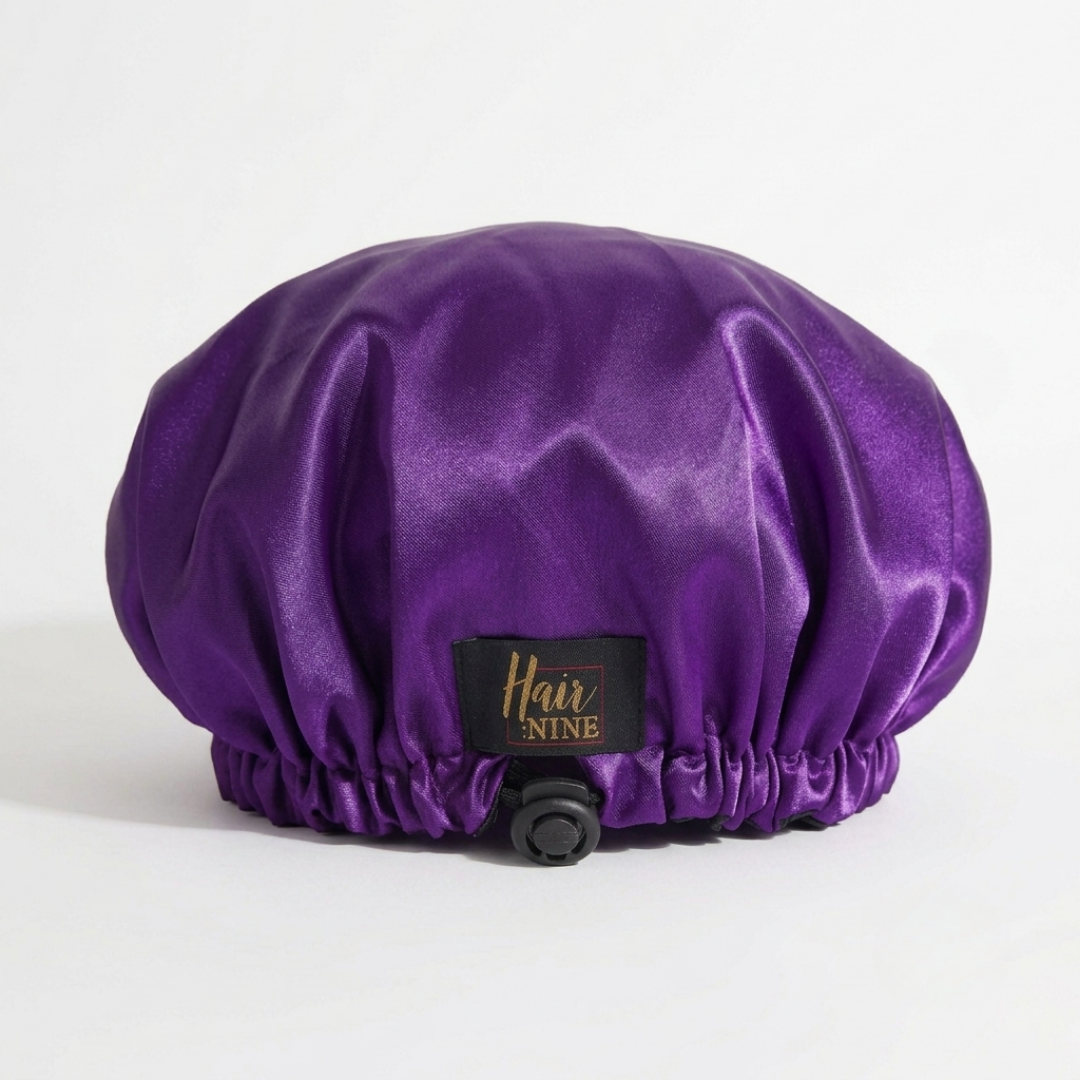 Double-layered Satin Bonnet w/ adjustable band