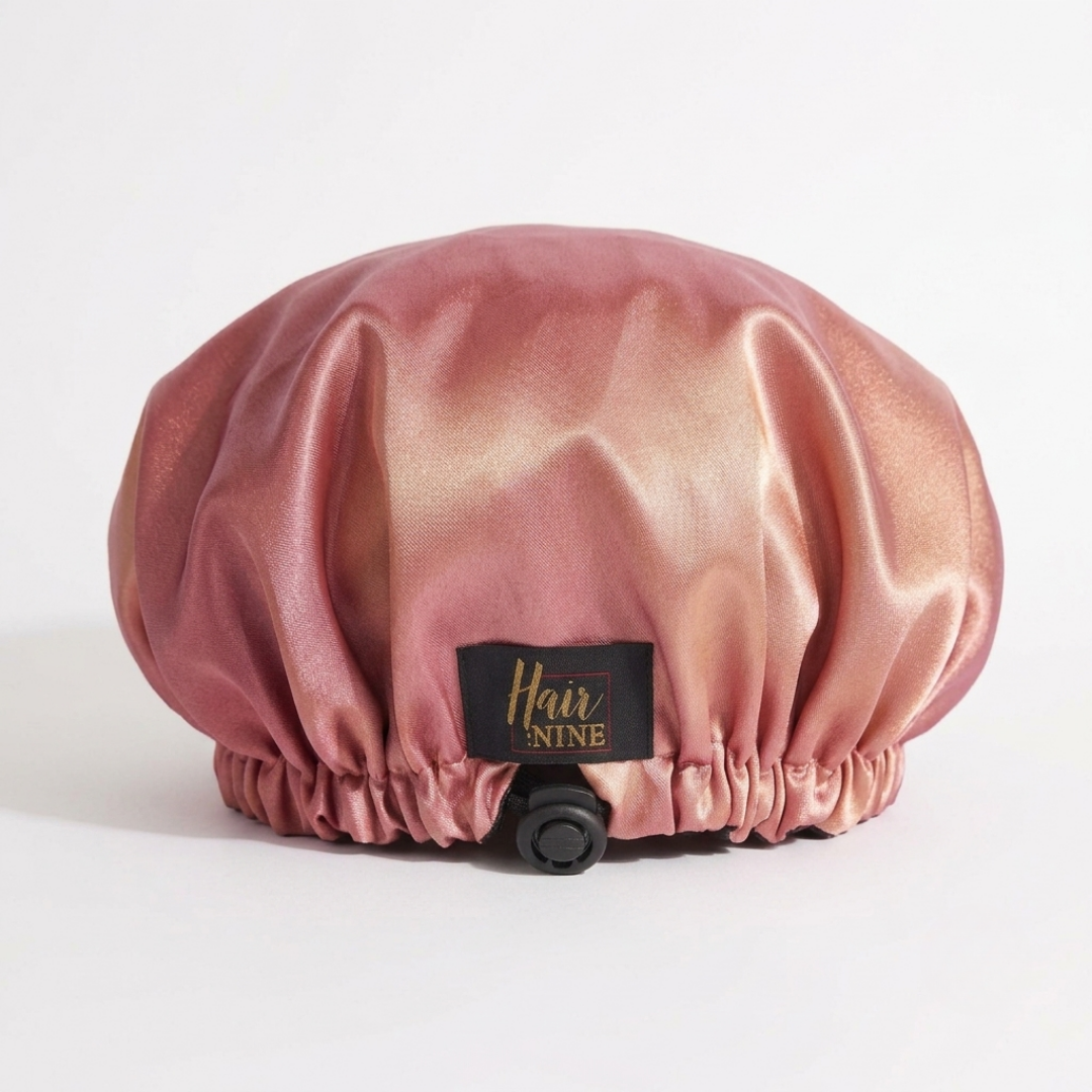 Double-layered Satin Bonnet w/ adjustable band
