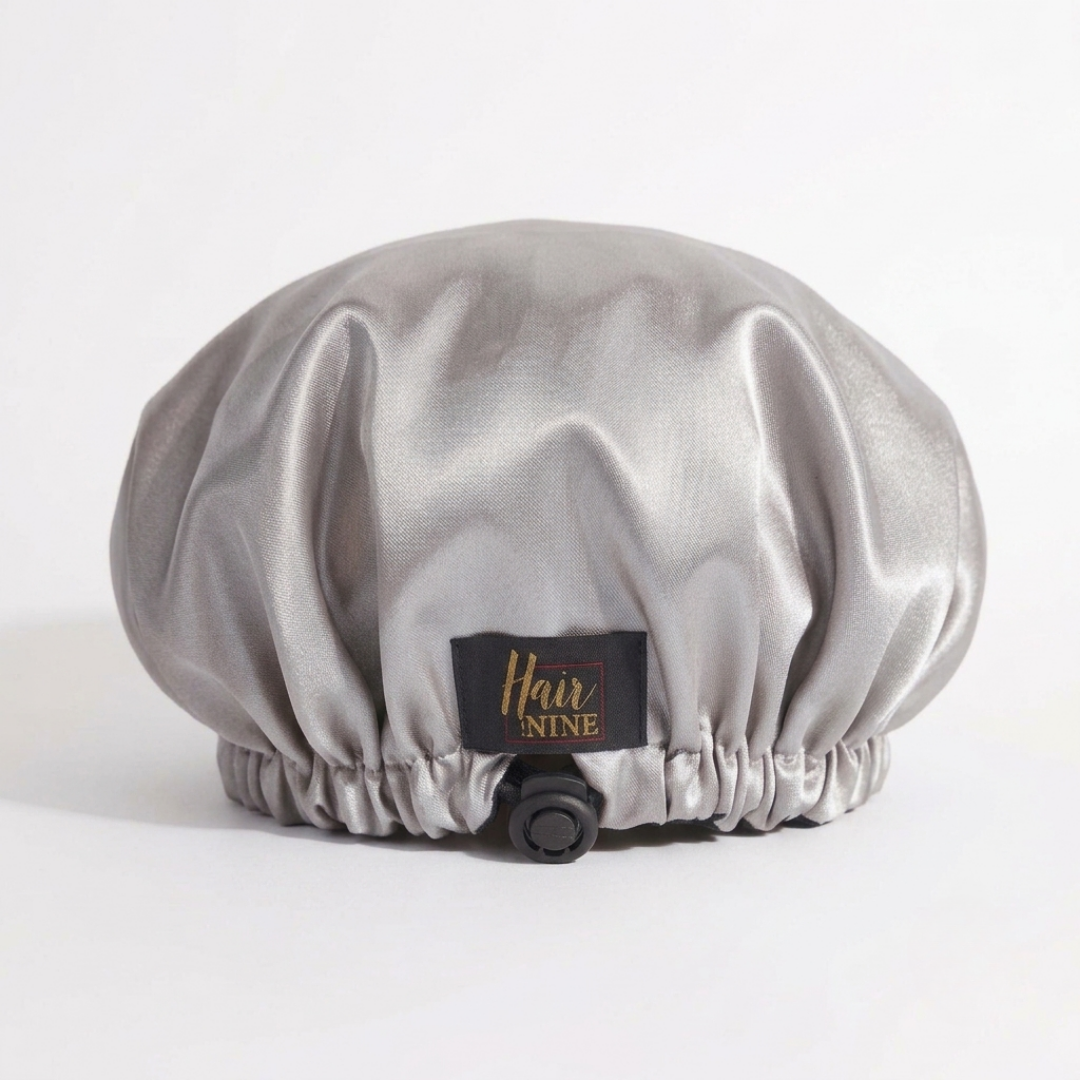 Double-layered Satin Bonnet w/ adjustable band