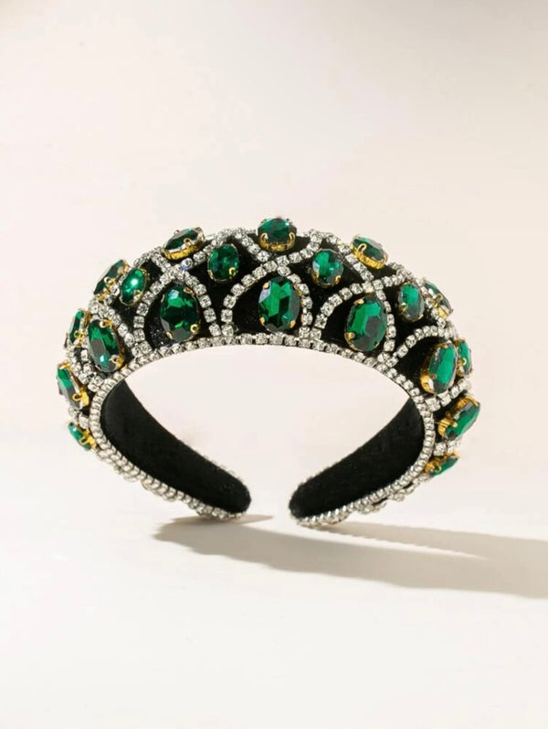 Emerald Jeweled headband