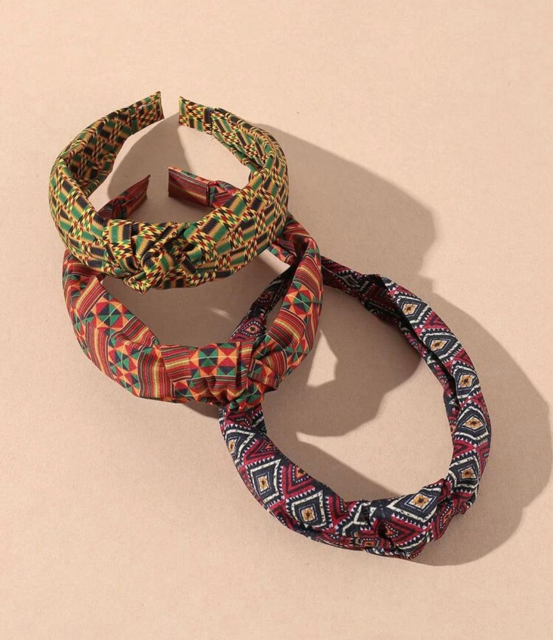 African cloth headbands