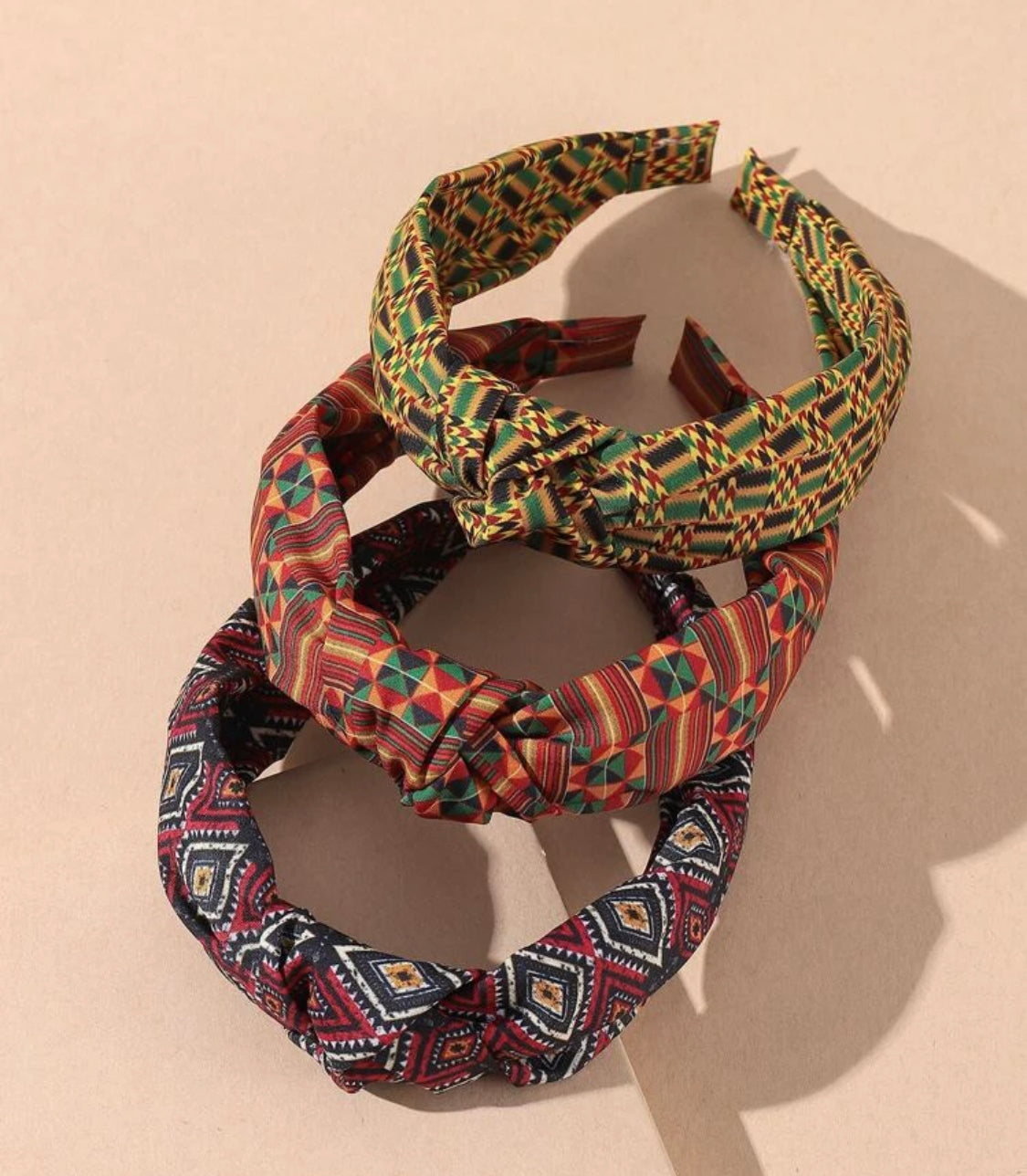 African cloth headbands